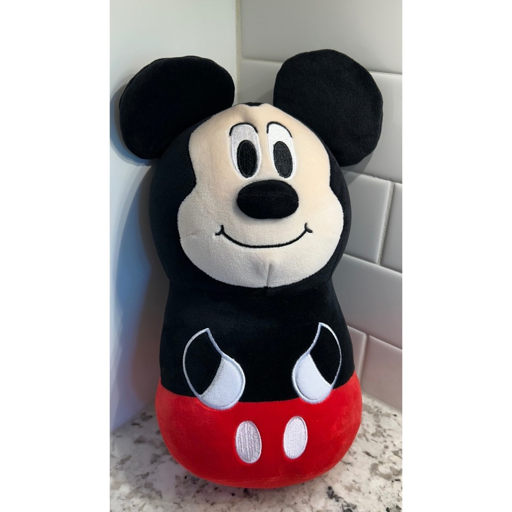Disney Mickey Mouse Chubby Plush  Stuffed Animal Doll Round‎ Body 11"